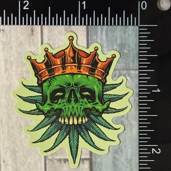 🌀10/$10🌀 Psychedelic 420 Reusable Waterproof Vinyl Sticker Decal - Picture 1 of 1